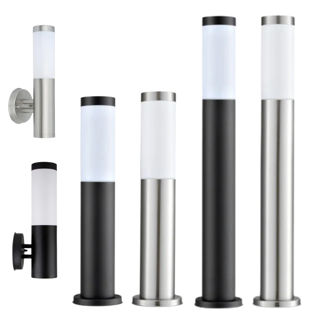 TORRE: Exterior E27 Surface Mounted Wall Light IP44