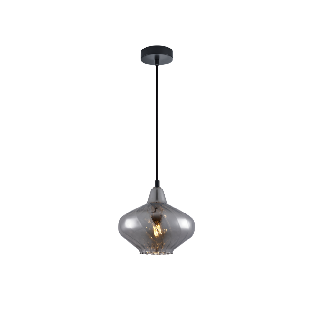 CAMPANA: Interior Wine Glass Shape Ribbed Pendant Lights