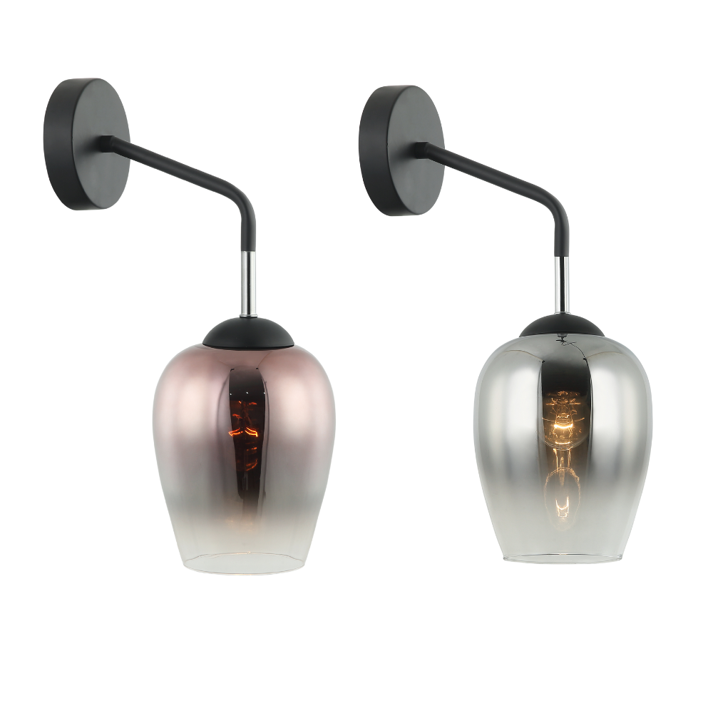 VINUM: Interior Wine Glass Shape with Colour Fading Effect Wall Lights