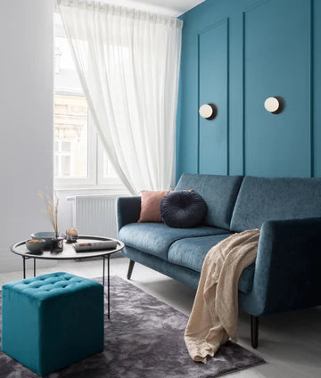 BALLE: Interior Round Opal Diffuser with Oblong Base Wall Lights