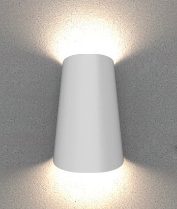 BESTRI: LED Tri-CCT Exterior Surface Mounted Cone Up/Down Wall Light IP65