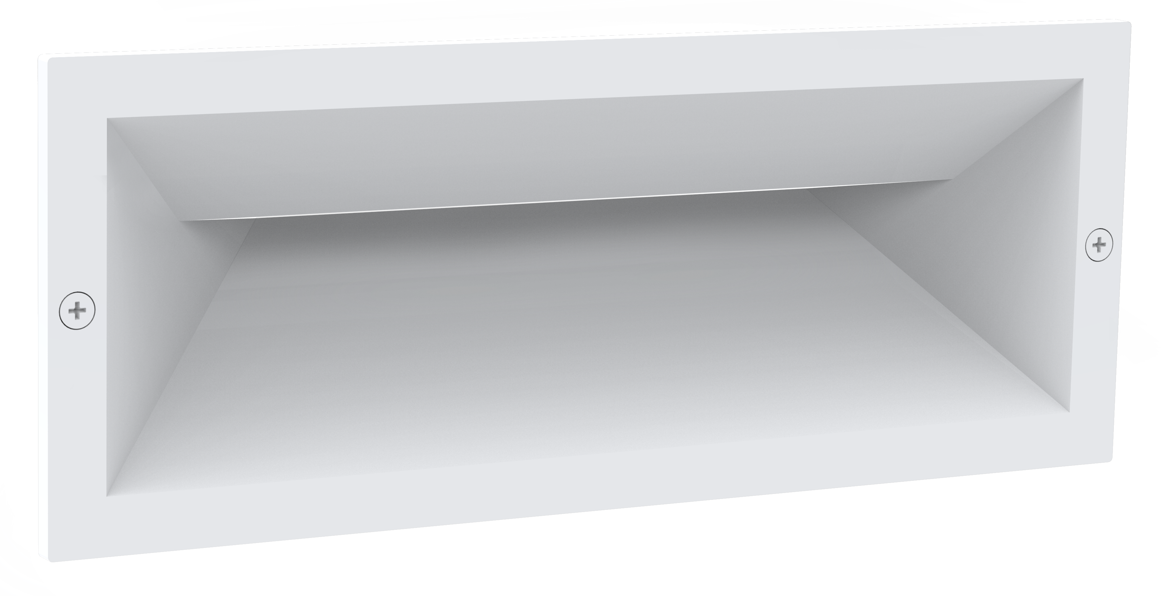 BRICKTRI: LED Tri-CCT Exterior Recessed Rectangular Wall / Brick Lights IP65