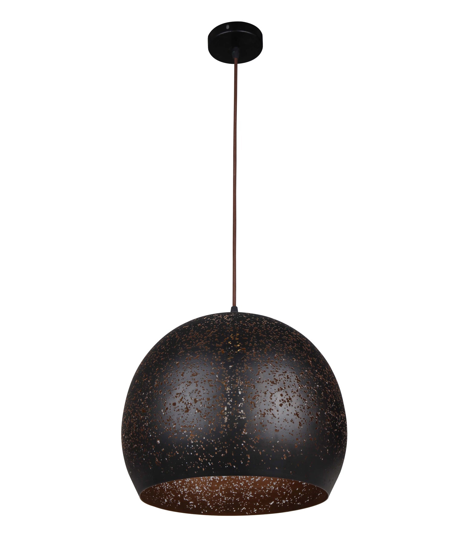 CELESTE: Bohemian Rustic Ellipse Shape Pendant Light