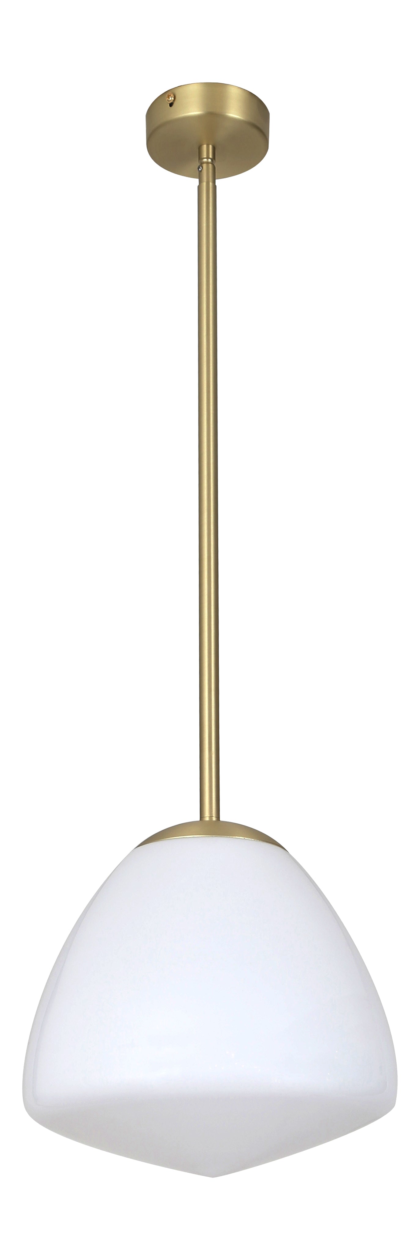 CIOTOLA: Interior Tipped Small Dome Frosted Glass Pendant Lights