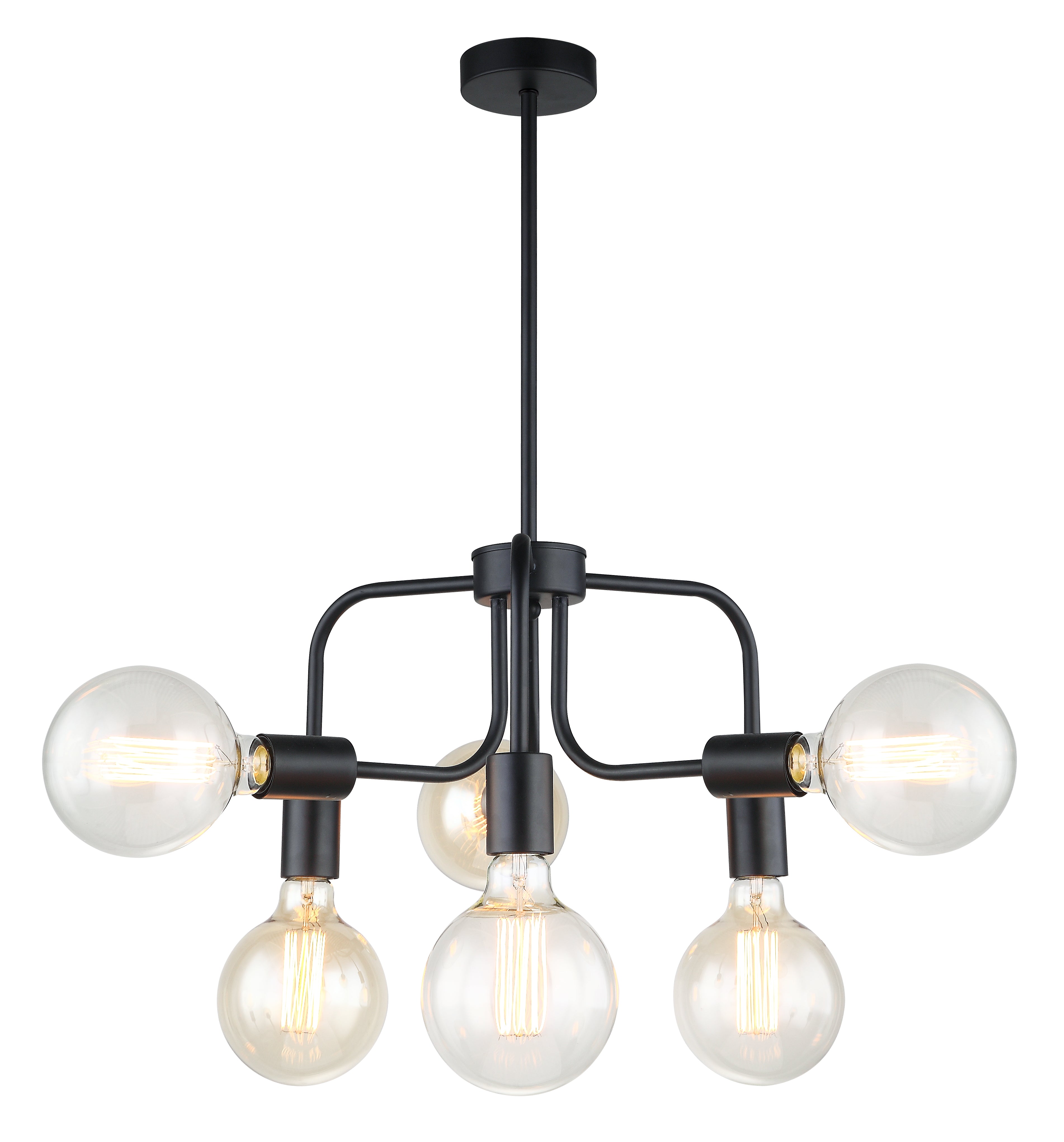 HEXA: Interior Modern Abstract Pendant Lights - 6 Lamps