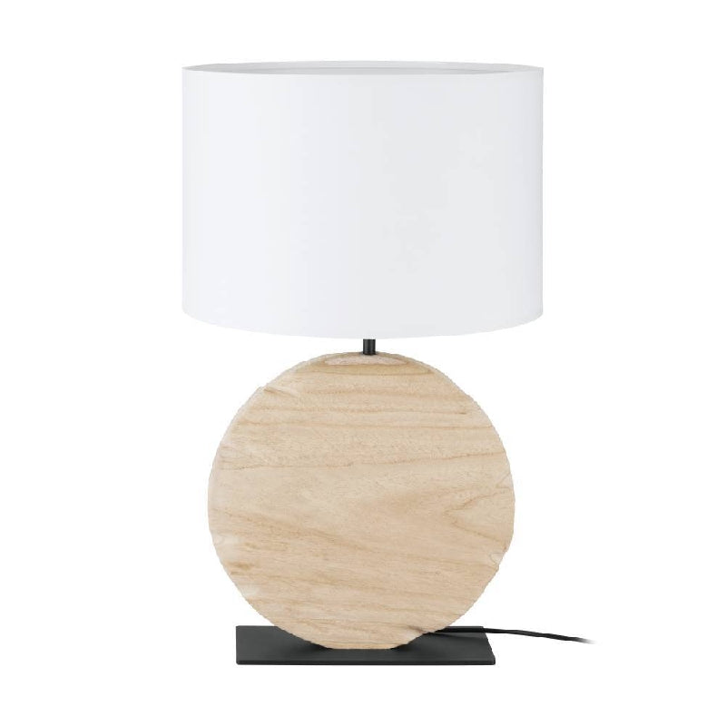 CONTESSORE Rustic Timber Table Lamp