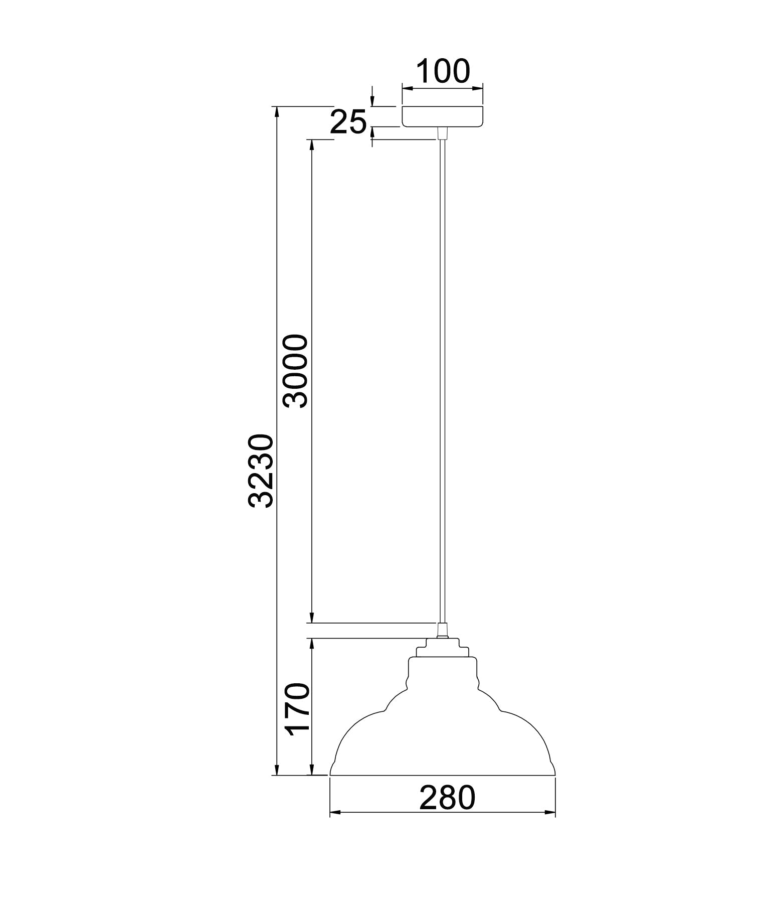 LAMINA: Retro Copper Coloured Glass Double Cylinder Pendant Light