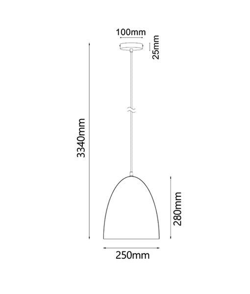 LIGNA: Retro Dome Replica Wood Pendant Lights