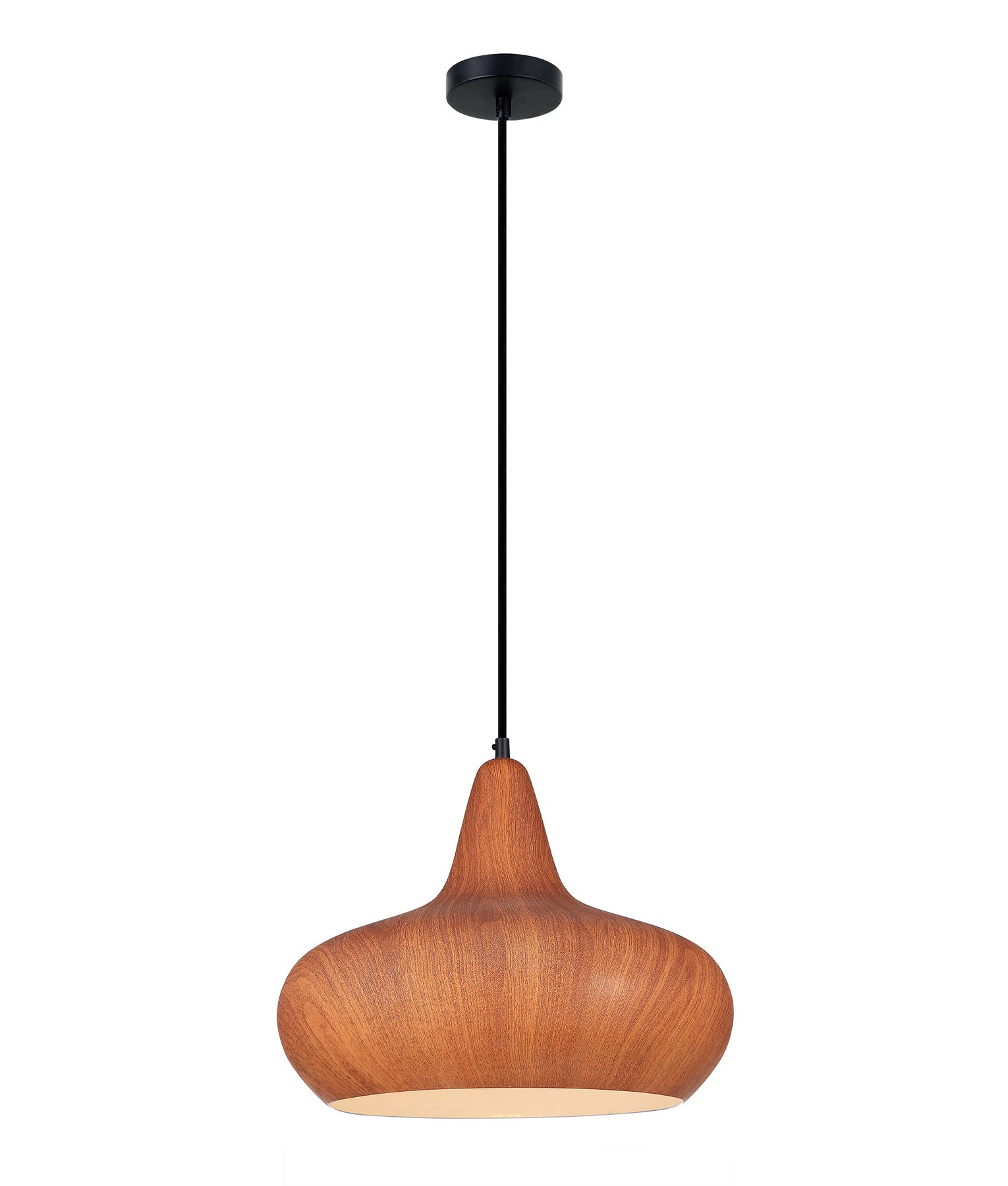 LIGNA: Retro Dome Replica Wood Pendant Lights