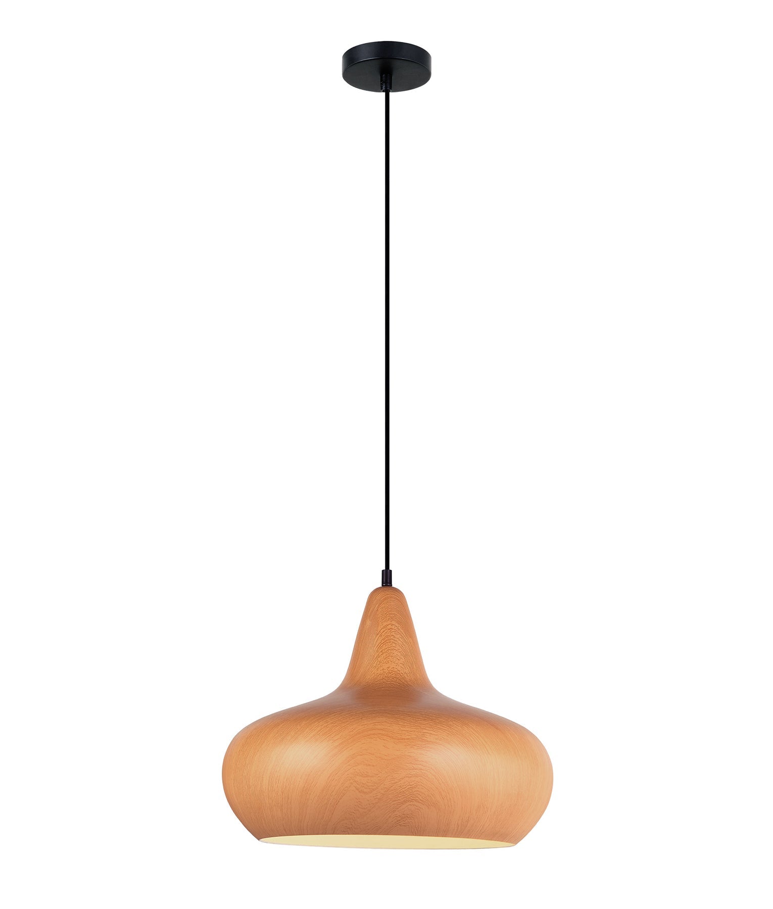 LIGNA: Retro Dome Replica Wood Pendant Lights