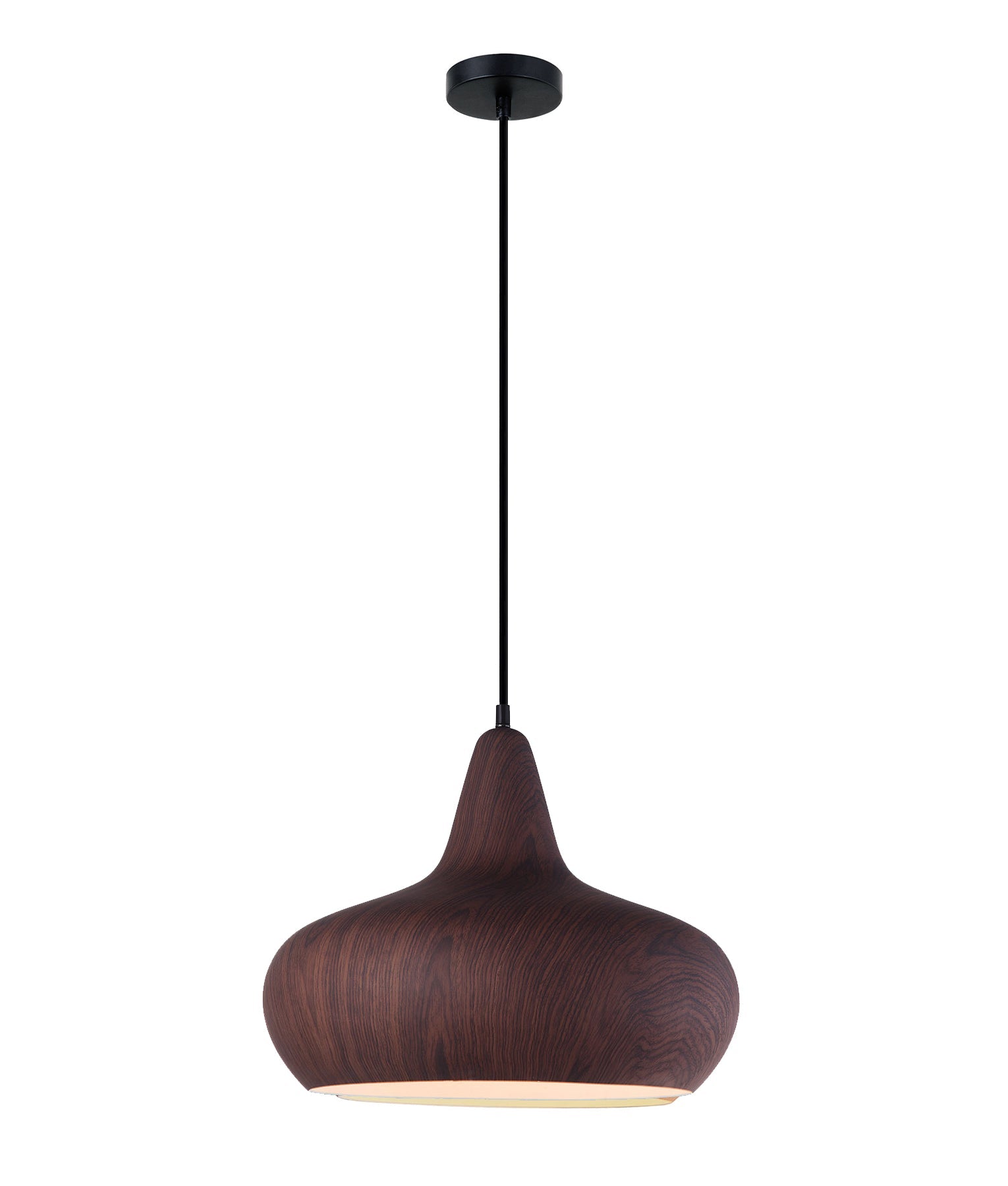 LIGNA: Retro Dome Replica Wood Pendant Lights
