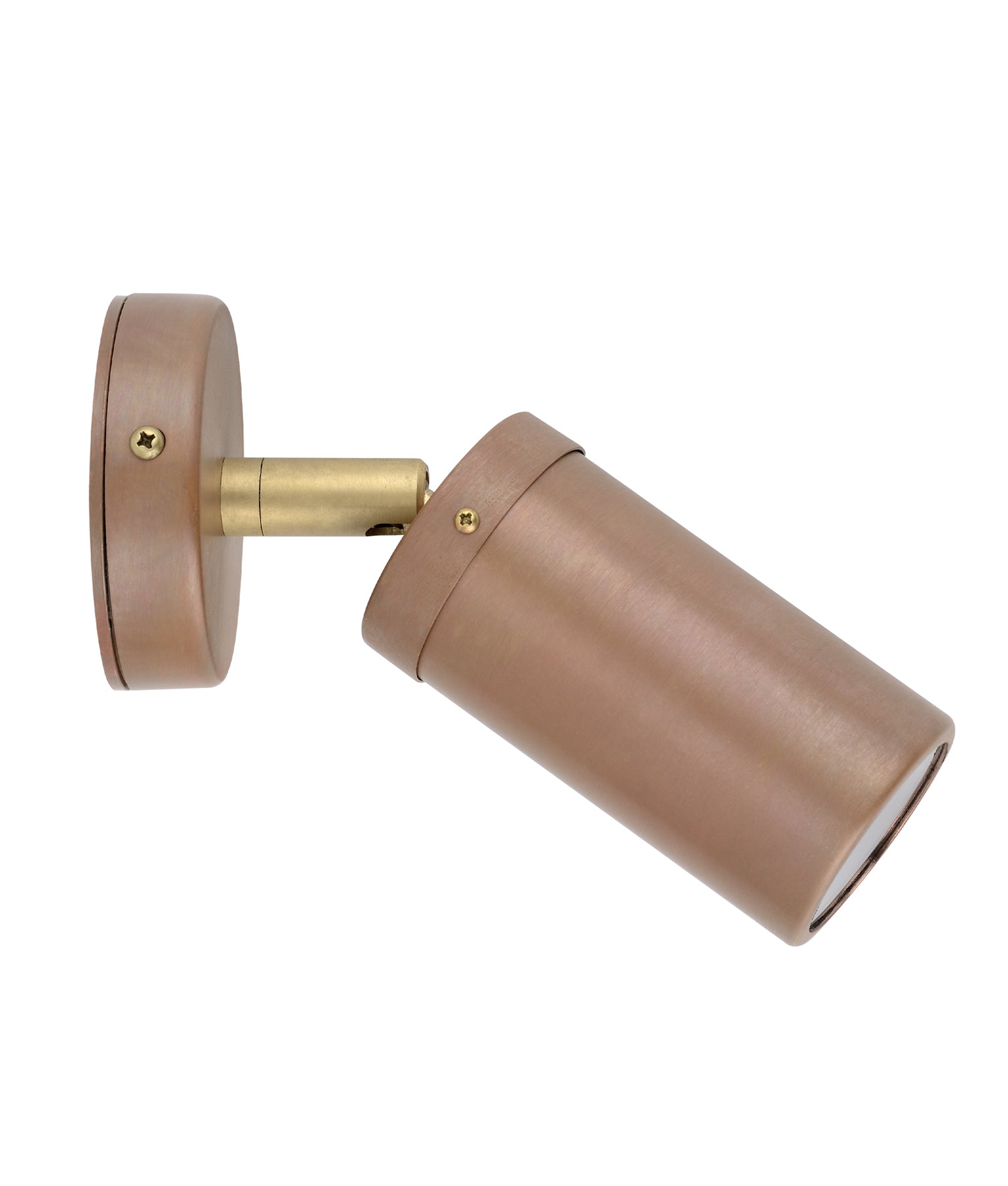 Exterior Wall Pillar Spot Lights Copper/Aged Copper IP54