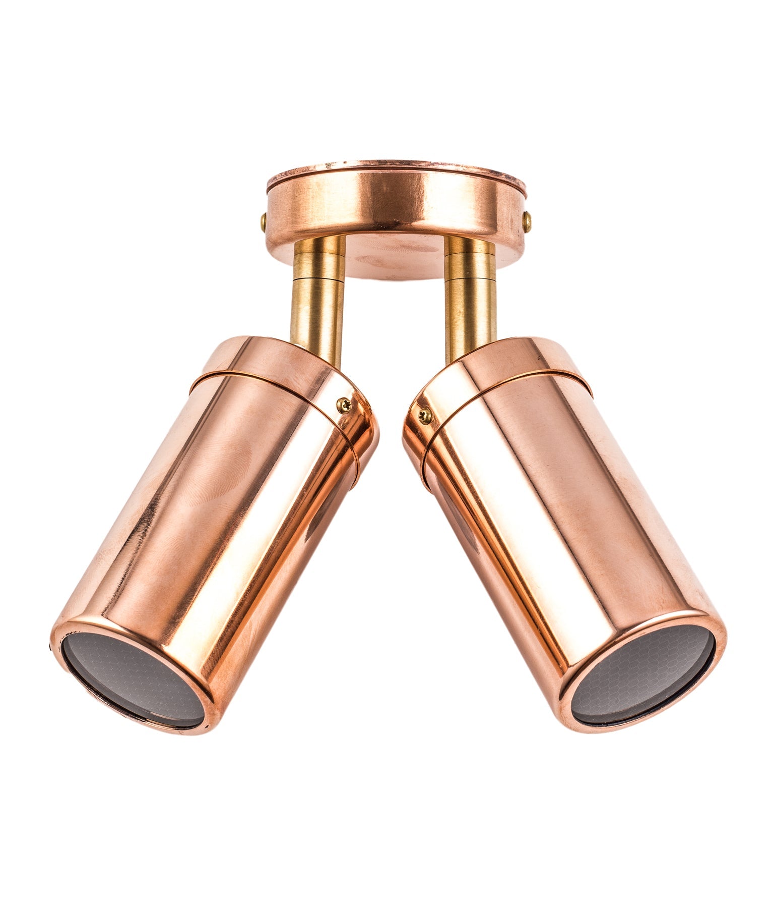Exterior Wall Pillar Spot Lights Copper/Aged Copper IP54