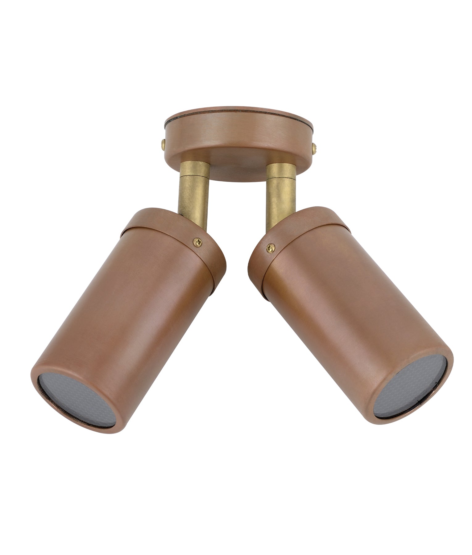 Exterior Wall Pillar Spot Lights Copper/Aged Copper IP54