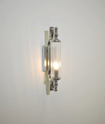 RODILLO: Interior Tubular Clear Glass Wall Lights