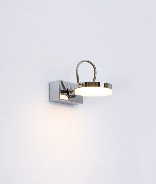 SEATTLE: City Series LED Interior Adjustable Chrome Wall Light