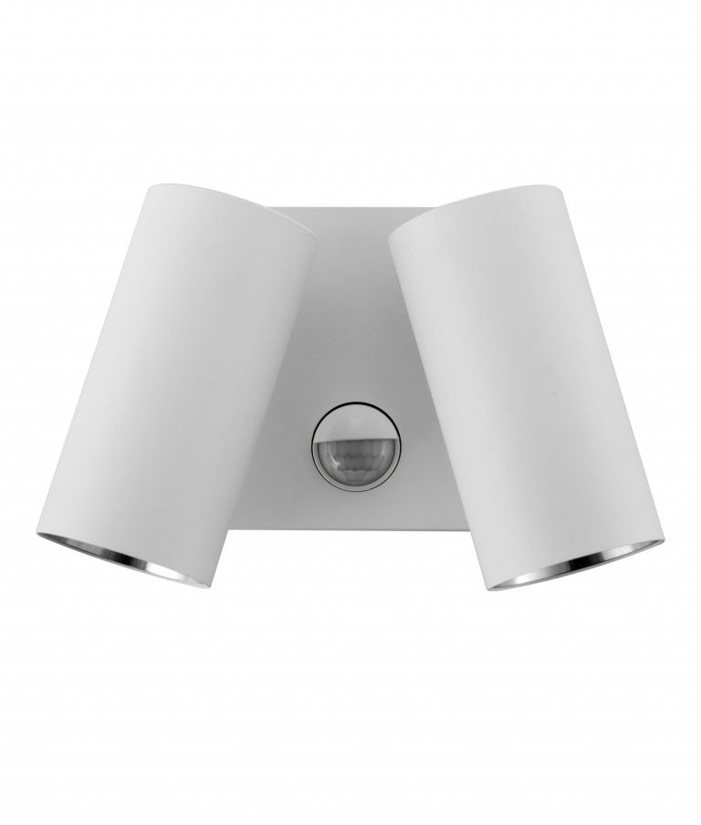 SEC Exterior Security LED Wall Light, Adjustable Single/DoubleLight with/without sensor