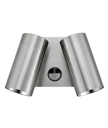 SEC Exterior Security LED Wall Light, Adjustable Single/DoubleLight with/without sensor