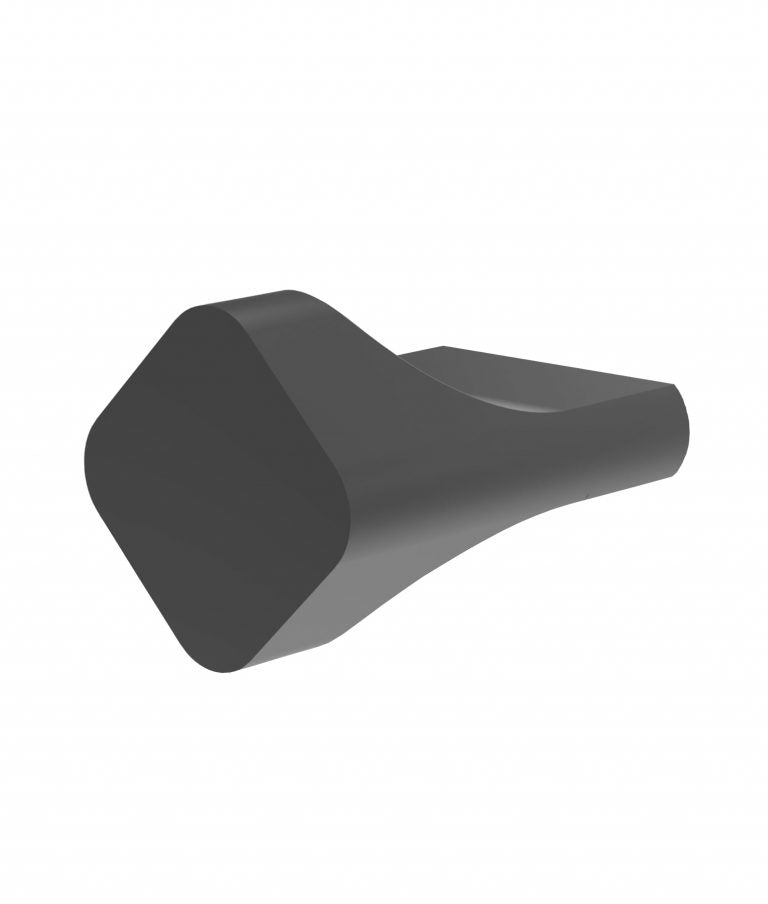 SHU: Exterior LED Dark Grey 2-Way Surface Mounted Wall Light IP65