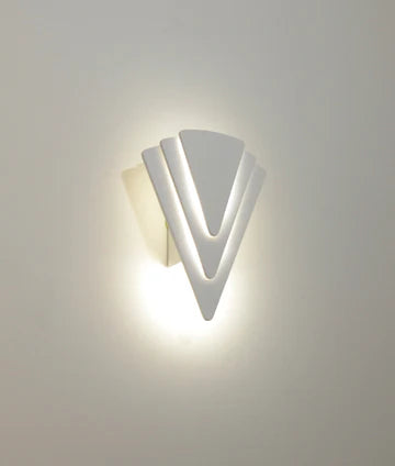 SURAT: City Series LED Dual-CCT Interior Triangular Dimmable Wall Light