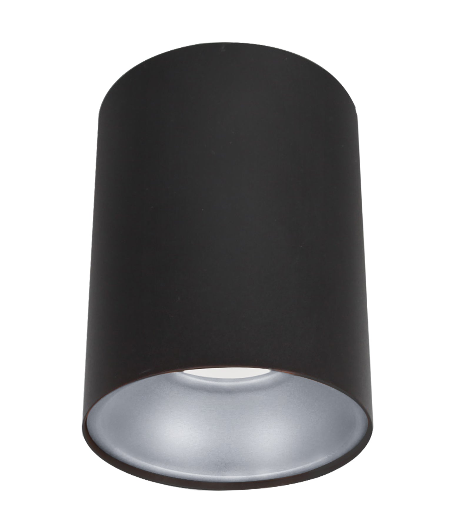 SURFACE GU10 Ceiling Downlight, Round Fixed Light with Diffuser (White/Black)