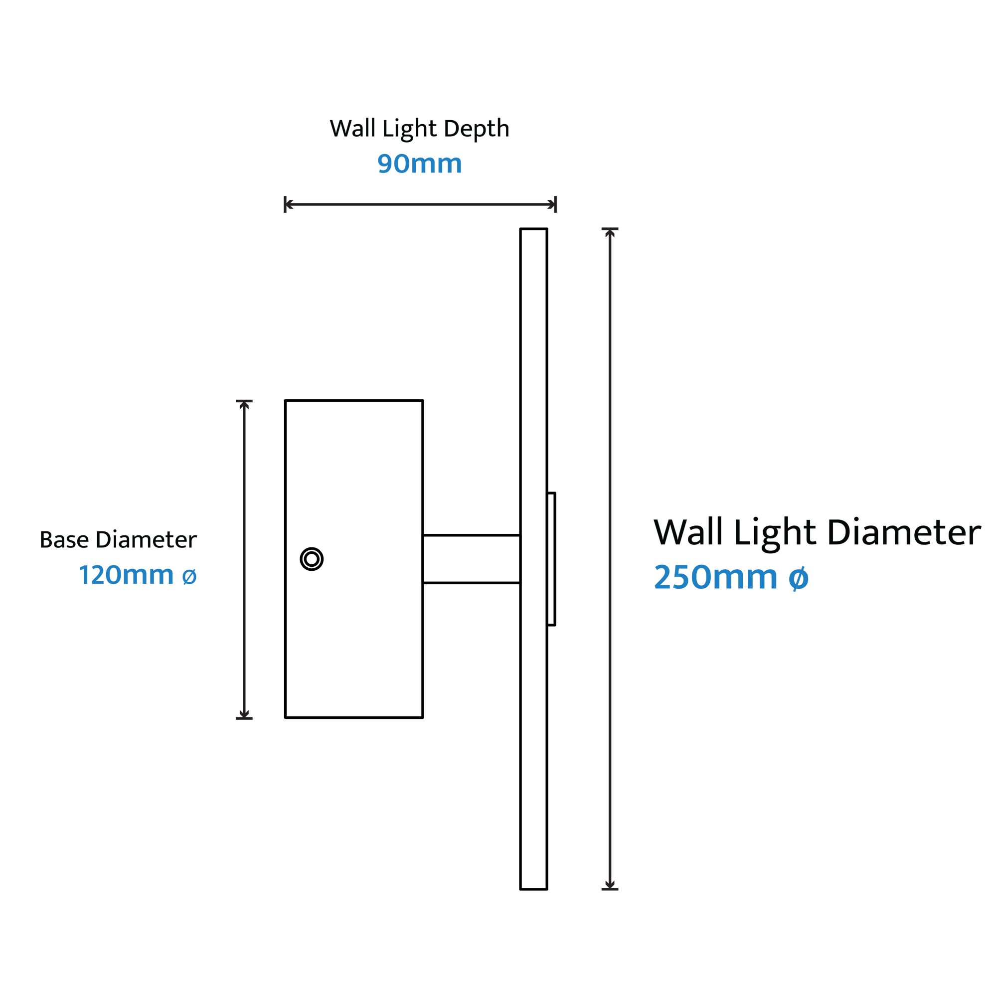 BOWER Alabaster Stone Wall Lights
