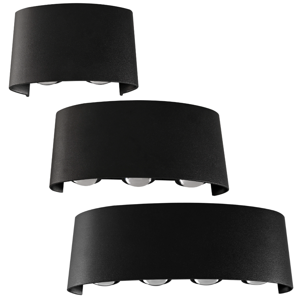 BOLD Multi-beam LED Exterior Wall Light