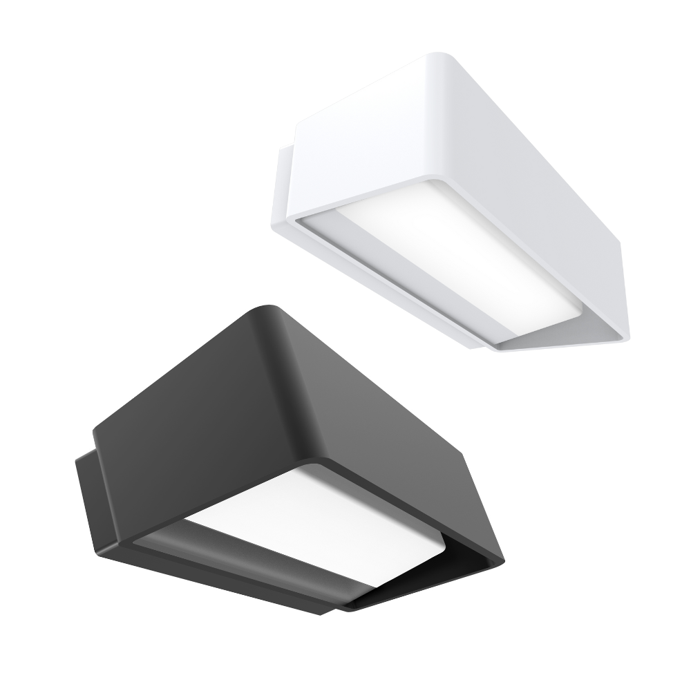 TOPATRI: LED Tri-CCT Exterior Surface Mounted Up/Down Wall Lights IP65