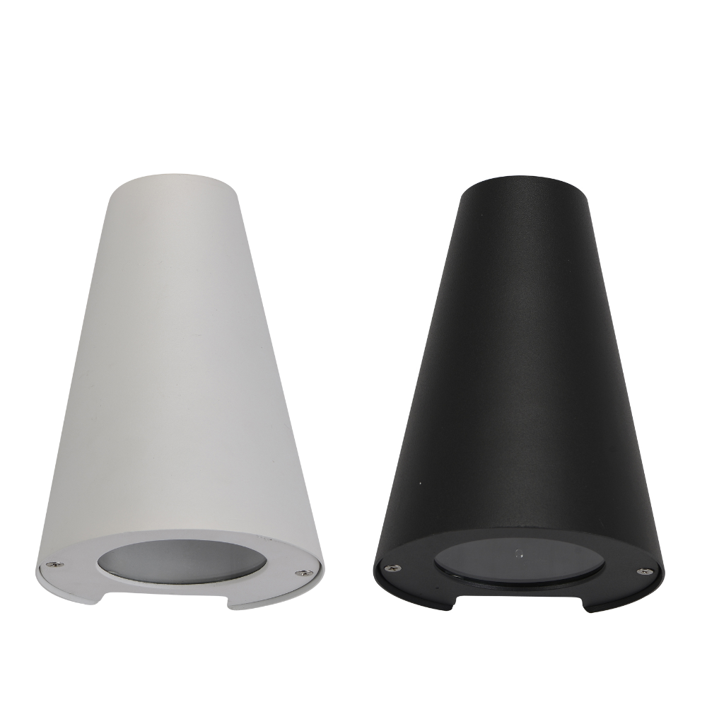 TORQUE: Exterior Cone Shape Surface Mounted Wall Lights IP44