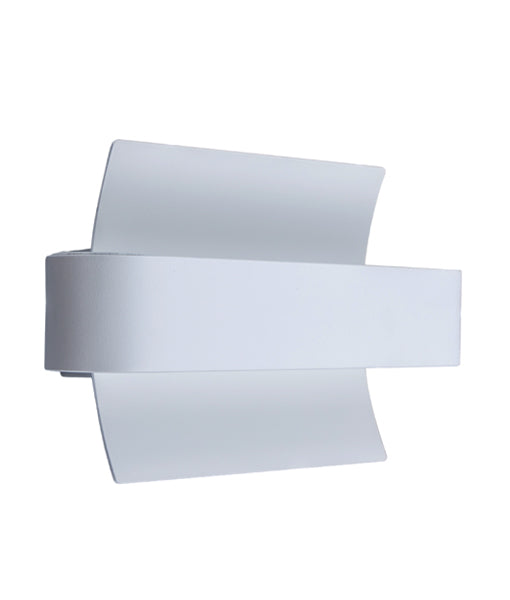 DUBAI: City Series LED Interior Matte White Curved Wall Light