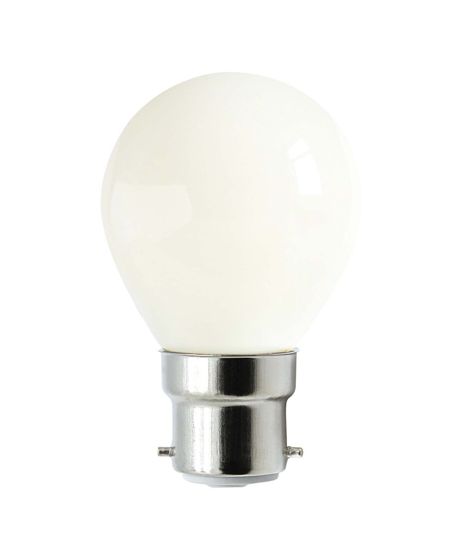 Fancy Round Filament Frosted LED Globes (4W)