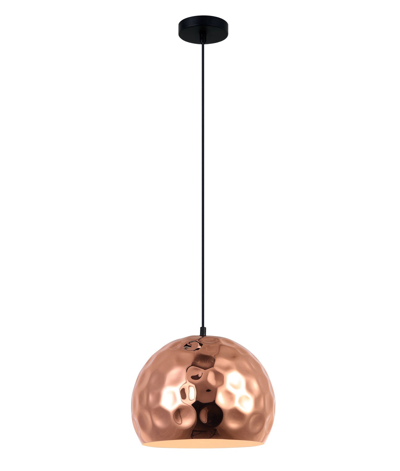 KOPER: Bohemian Copper Plated Pendant Lights