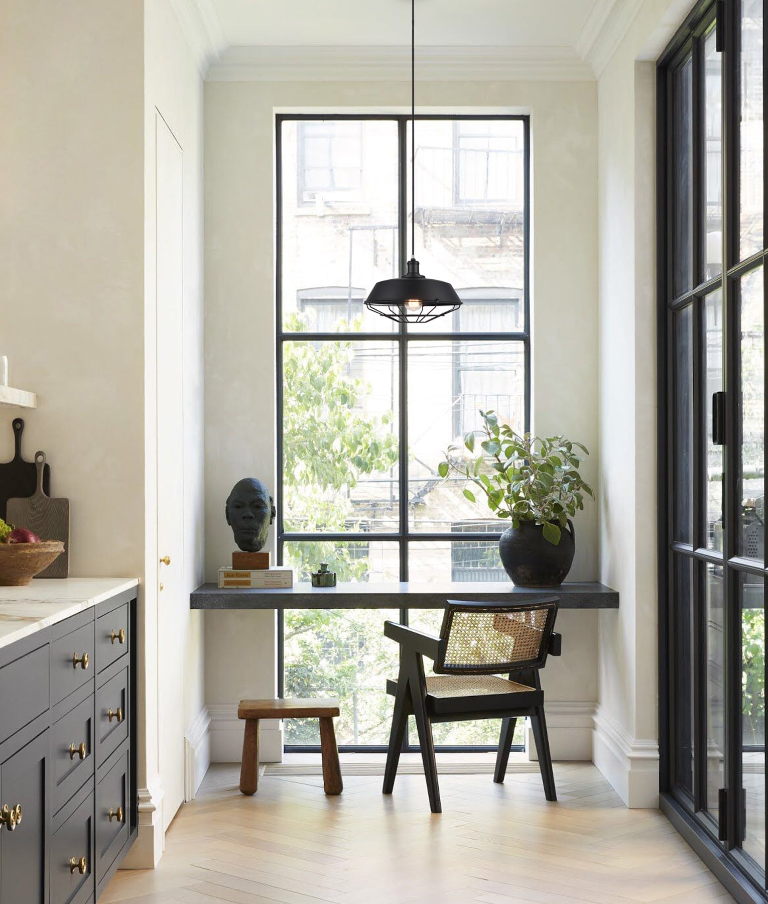 MATRIX: Industrial Iron Dome & Cage Pendant Lights