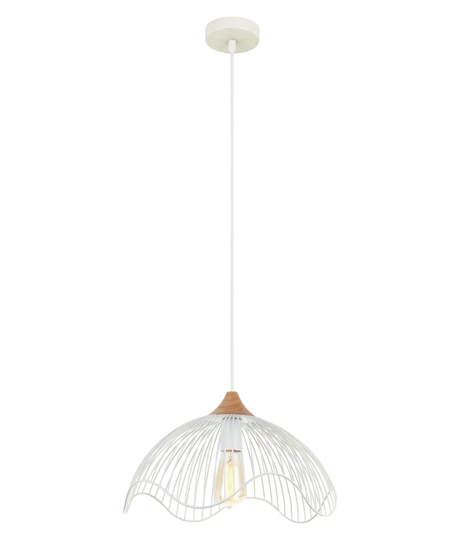 SPIAGGIA: Wavy Edge Pendant Lights