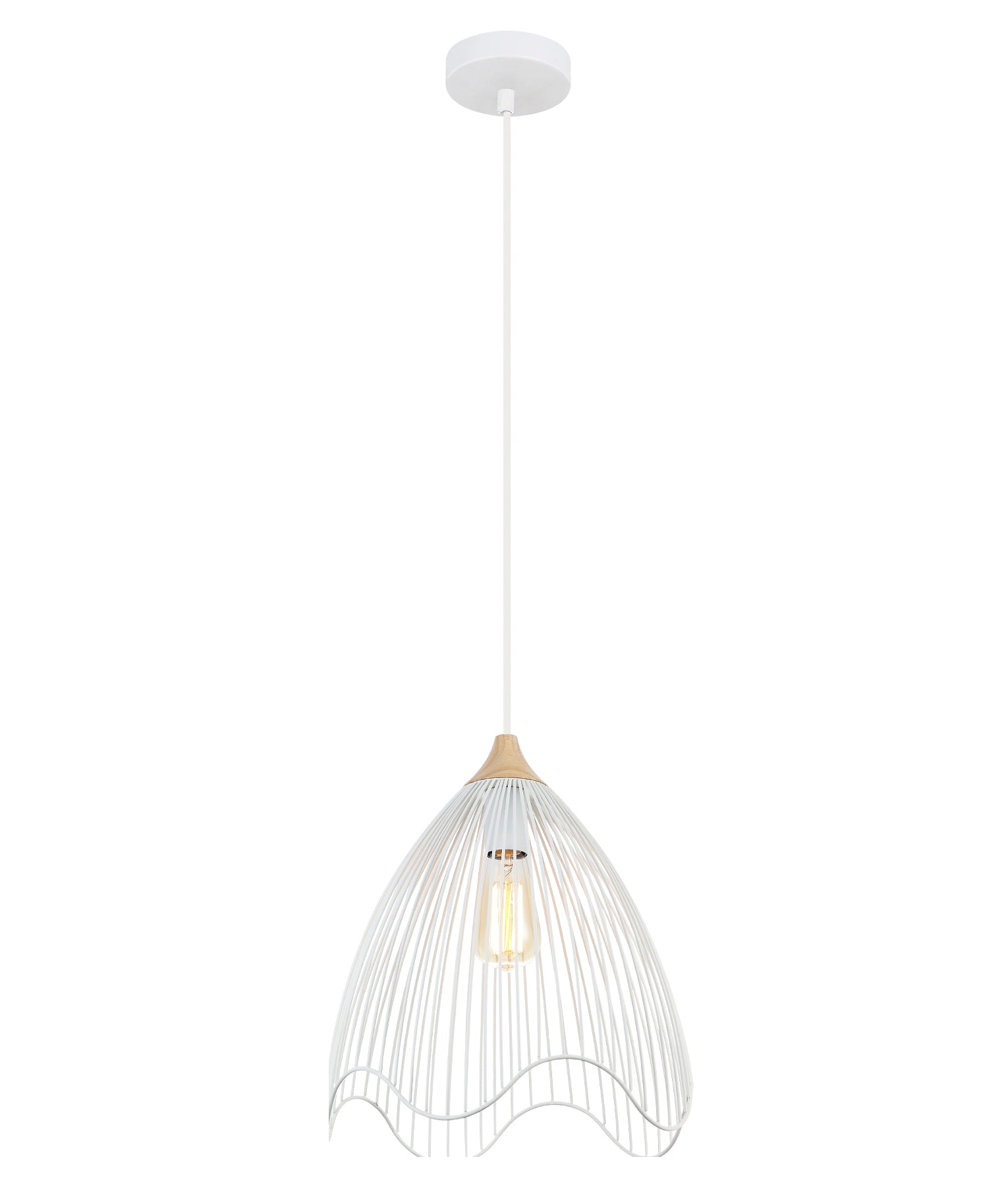 SPIAGGIA: Wavy Edge Pendant Lights