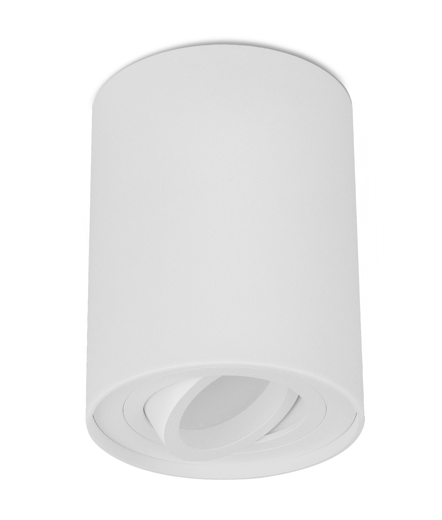 SURFACE GU10 Down Light with Gimbal, Round/Square (White/Black)