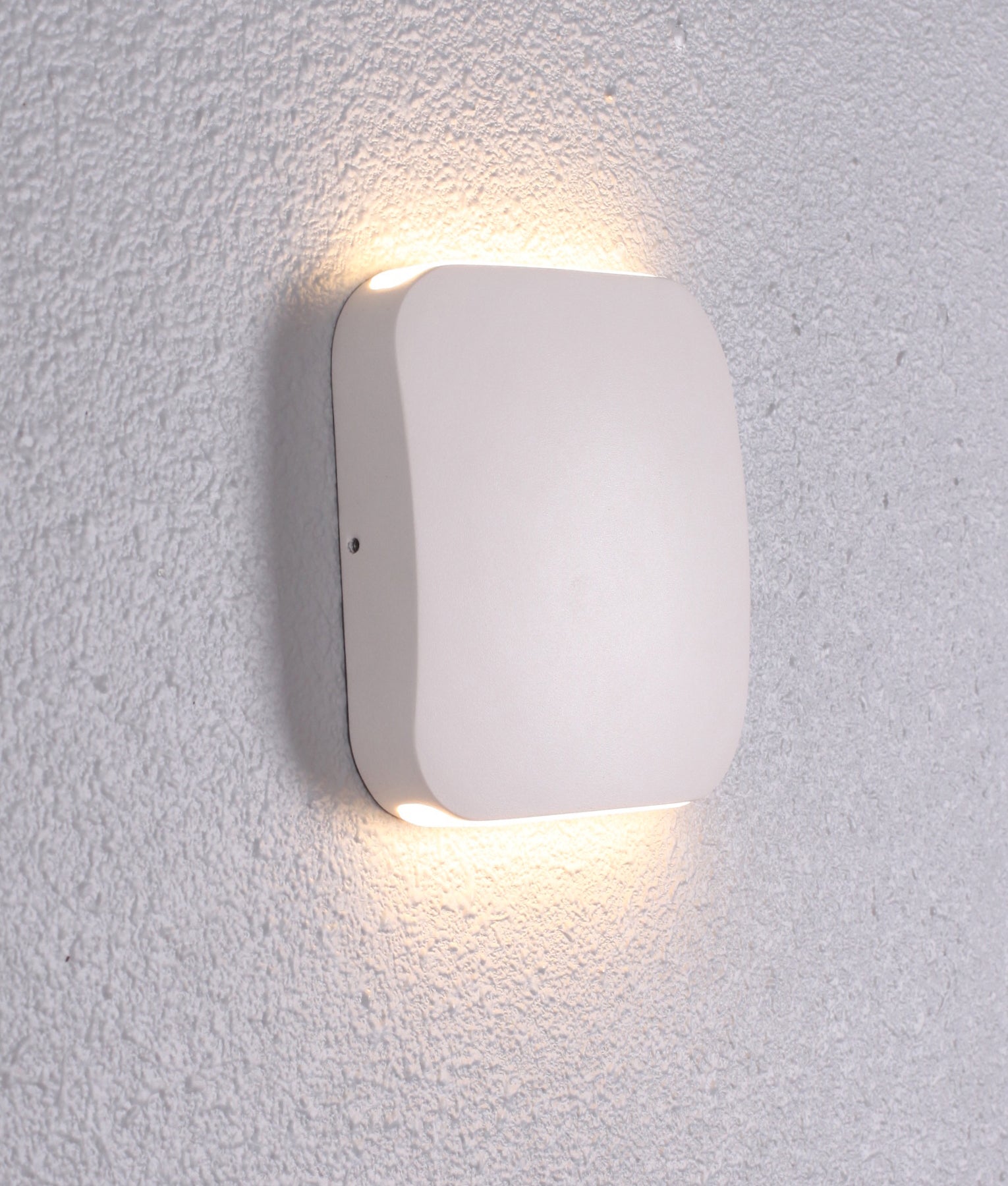 VOX: Surface Mounted LED Exterior Square Up/Down Wall Lights IP54