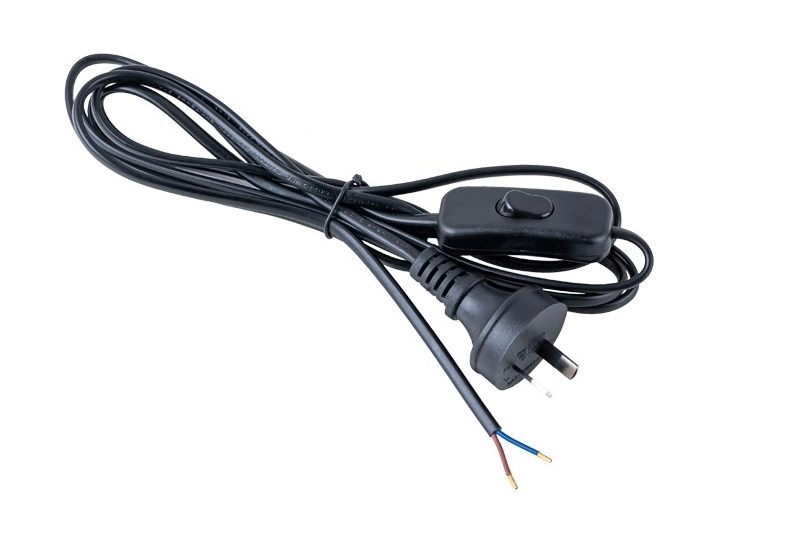 Power Cord In Line Switch (Black/White)