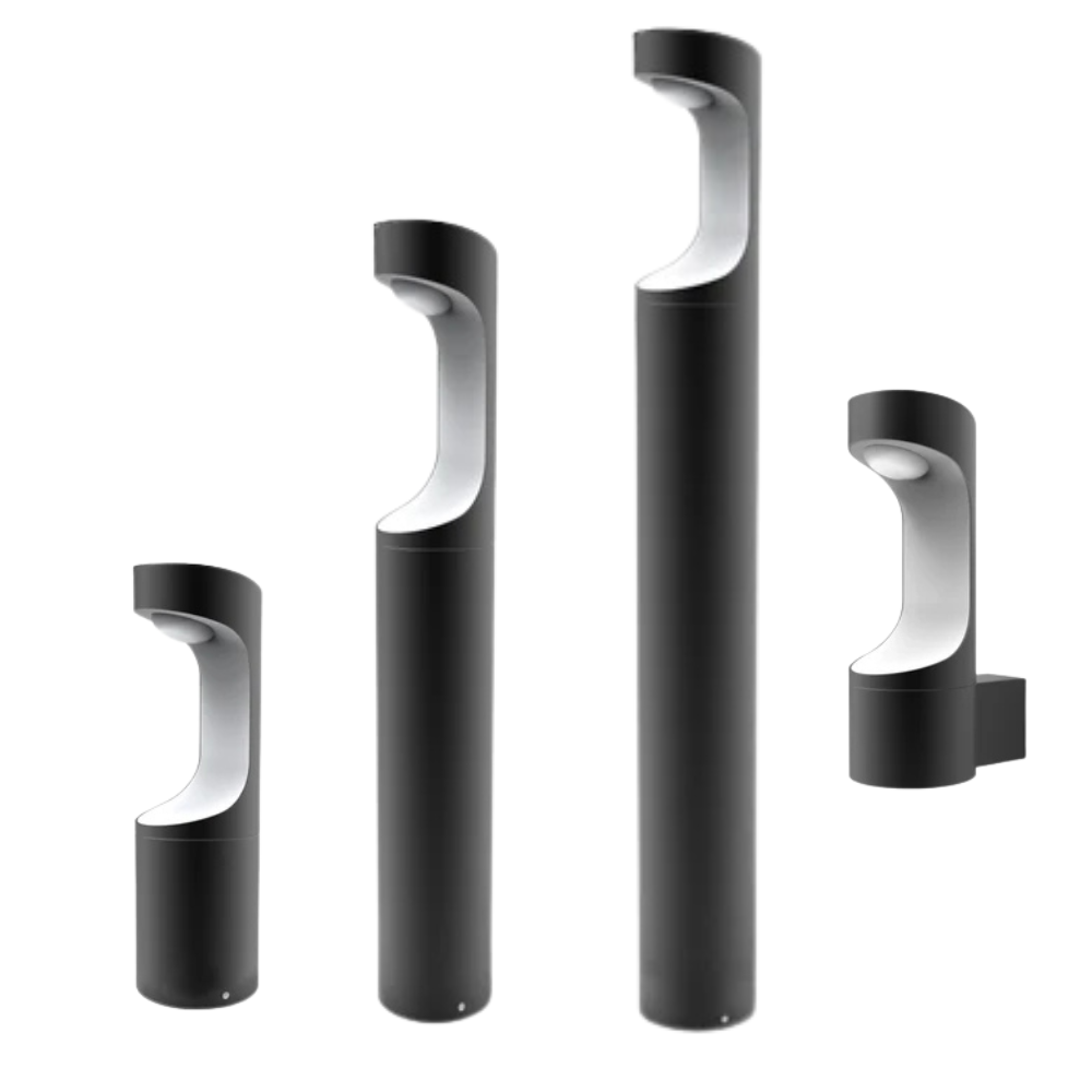 SETH: LED Surface Mounted Bollard Lights IP54