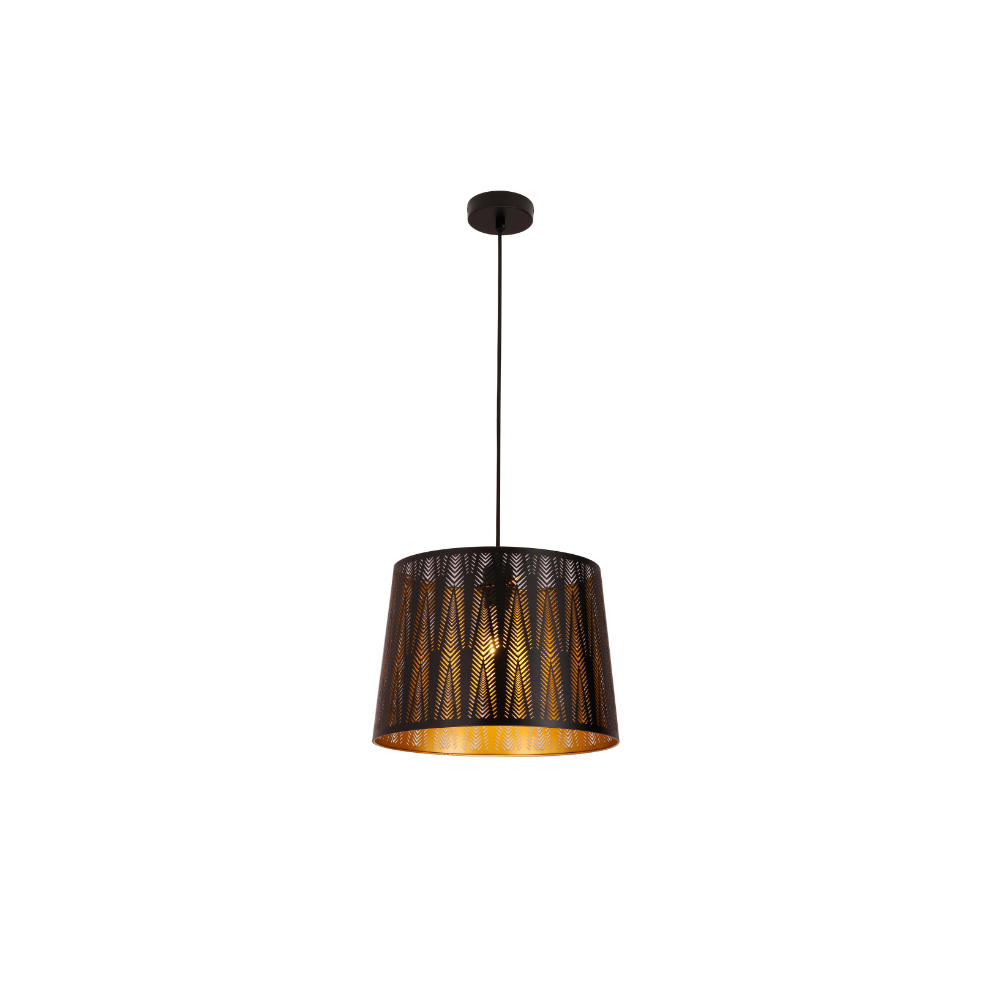 PENSHADE: Interior Slanted with Laser Cut Pendant Lights