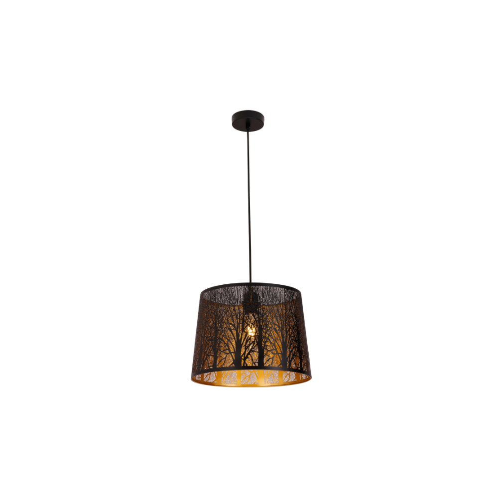 PENSHADE: Interior Slanted with Laser Cut Pendant Lights