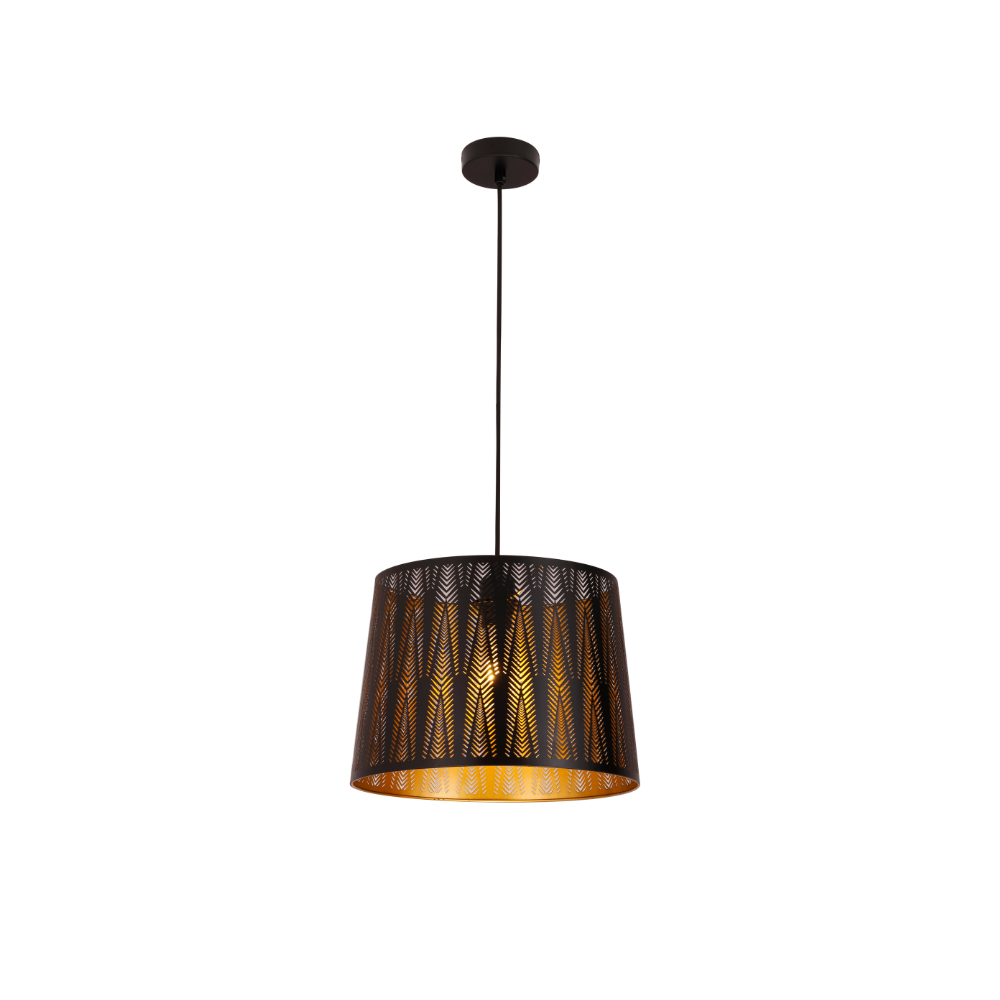 PENSHADE: Interior Slanted with Laser Cut Pendant Lights