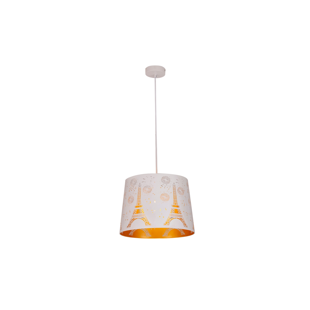 PENSHADE: Interior Slanted with Laser Cut Pendant Lights