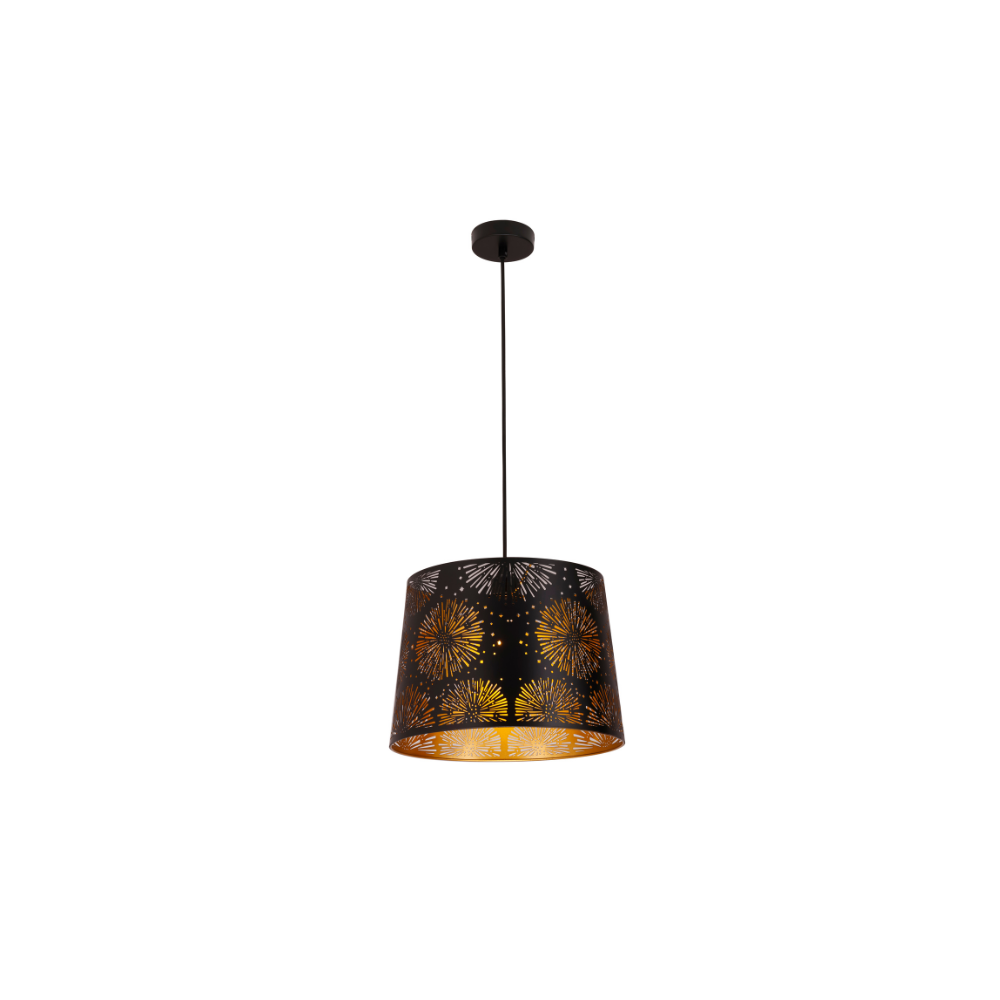 PENSHADE: Interior Slanted with Laser Cut Pendant Lights