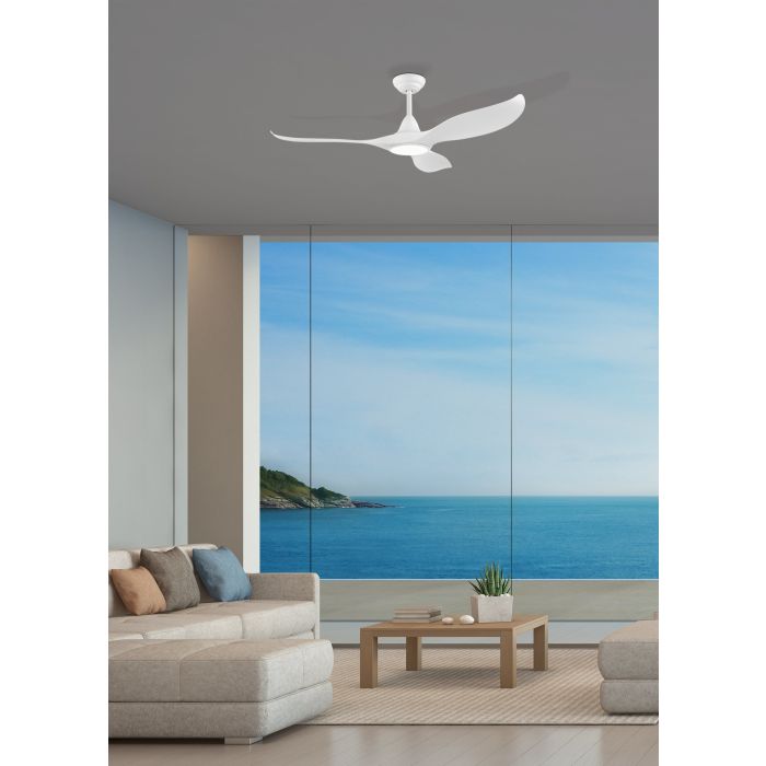 NOOSA 52 DC Ceiling Fan with LED Light (White)