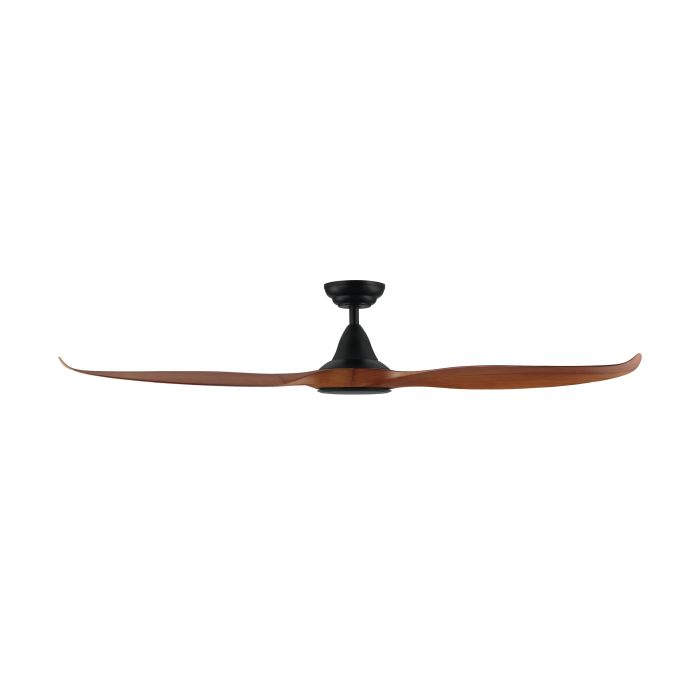 NOOSA 60 DC Ceiling Fan (Teak/Black)