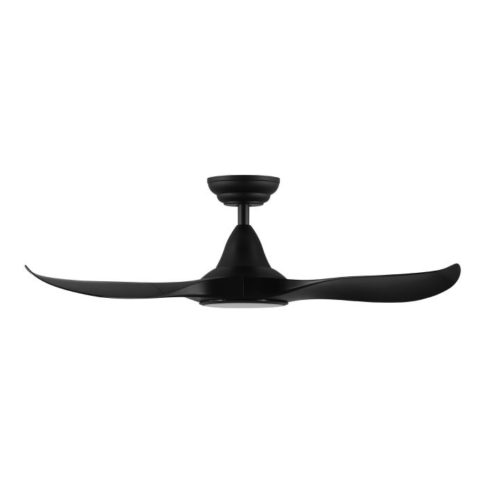 NOOSA 40 DC Ceiling Fan with LED Light (Black)