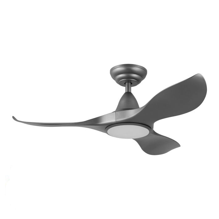 NOOSA 60 DC Ceiling Fan with LED Light (Teak/Black)