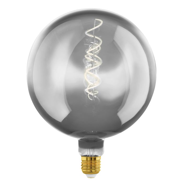 EGLO Decorative Globe 4W E27 LED G200 globe chrome vapourised