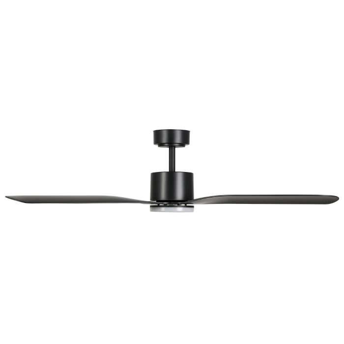 ILUKA 52 DC Ceiling Fan with LED Light (Black)